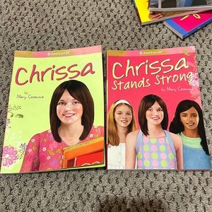 American Girl Books. Chrissa and Chrissa Stands Strong
